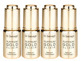 Platinum Gold Elixir Serum rejuvenating face serum 4x10ml