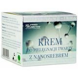 Face Cream with Nanosilver + Hyaluronic Acid and Algae Extract 50ml