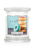 Medium scented candle with two wicks Donut Worry 411g