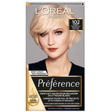 Preference hair dye 102 Very Light Pearl Blonde