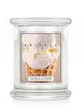 Medium scented candle with two wicks Vanilla Cone 454g
