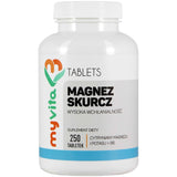 Magnesium Cramp of magnesium and potassium citrate + B6 dietary supplement 250 tablets
