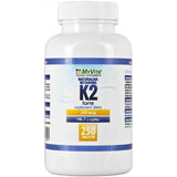 Vitamin K2 Forte + MK-7 from Natto dietary supplement 250 tablets