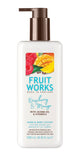 Fruit Works Hand & Body Lotion Raspberry & Mango 500ml hand and body lotion
