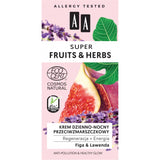Super Fruits & Herbs anti-wrinkle day and night cream regeneration + energy Fig & Lavender 50ml