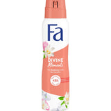 Divine Moments 48h deodorant spray with the scent of camellia 150ml