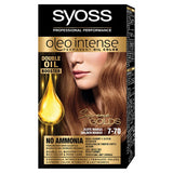 Oleo Intense hair dye with permanent coloring with 7-70 Golden Mango oils