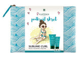 Sublime Curl set shampoo activator of curls 50ml + balm activator of curls 30ml + cosmetic bag