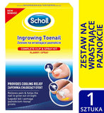 Scholl set for ingrown toenails, buckles and spray