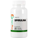 Spirulina 250mg dietary supplement 400 tablets