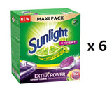 Expert Extra Power Citrus Fresh Dishwasher Tablets 6x52pcs