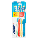Total Clean toothbrush Medium 4 pcs.