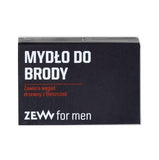 Beard soap with charcoal from the Bieszczady Mountains 85ml