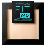Fit Me Matte Poreless Pressed Powder 220 Natural Beige compact matting face powder 9g