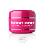 Base One Thick Clear colorless nail builder gel 30g