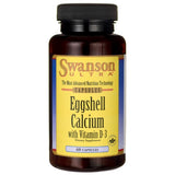 Eggshell Calcium + Vitamin D-3 dietary supplement 60 capsules