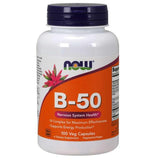Vitamin B-50 dietary supplement 100 capsules
