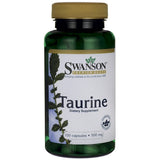 Taurine 500mg dietary supplement 100 capsules