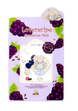 Loverecipe Sheet Mask a cellulose smoothing sheet mask Grapestone 20ml