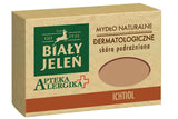 Pharmacy Allergy natural dermatological soap for irritated skin Ichthyol 125g