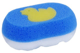Duck bath sponge