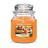 Scented jar candle medium farm Fresh Peach 411g