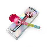 Chrome Lip Balm and Pink Lip Gloss