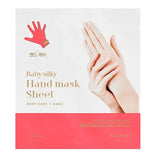 Baby Silky Hand Mask Sheet 15ml moisturizing and exfoliating hand mask in the form of cotton gloves