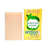 Natural gold boiled soap 100g
