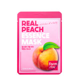 Real Peach Essence Mask nourishing sheet mask with peach extract 23ml