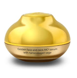 SkinLed Golden Face And Neck MC2 Serum With Nanocollagen Vege collagen golden face serum with micromassager refill 30ml