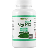 Mix Mint spirulina algae and chlorella with natural mint, dietary supplement 100g