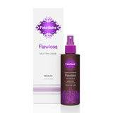 Flawless Self-Tan Liquid liquid self-tanner Medium 170ml + glove