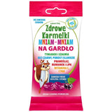 Healthy Caramels Yum Yum on the throat dietary supplement Blackcurrant 40g