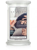 Large, scented candle with two wicks Knitted Cashmere 623g