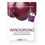 Series For Every Day of the Week Grape 26ml brightening mask for Wednesday