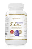 Vitamin B12 5000 µg dietary supplement 60 capsules