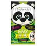 Crazy Mask detoxifying sheet mask 3D Panda 1pc
