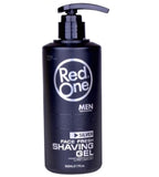 Professional Men Face Fresh Shaving Gel Silver 500ml shaving gel