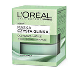 Pure clay cleansing and matting mask 50ml