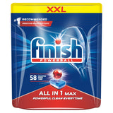 All in 1 Max dishwasher tablets 58 regular pieces