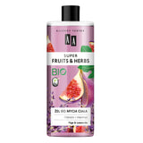Super Fruits & Herbs Fig and Lavender body wash gel 500ml