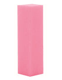Pink nail polishing block
