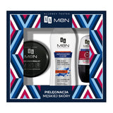 Men Advanced Care set 3in1 shower gel Action 400ml + anti-perspirant roll-on Action 50ml + universal cream Face Hands Body 125ml