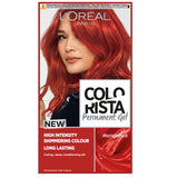 Colorista Permanent Gel #brightred permanent hair dye