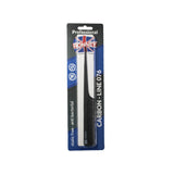 Professional Carbon Comb Line 076 hair comb L215mm