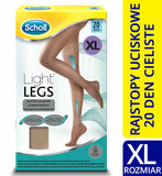 Light Legs compression tights 20 DEN nude, size XL