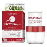 Capillaries Pro fat day and night cream jar + 50ml refill