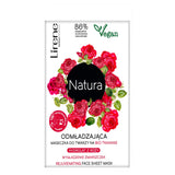 Natura rejuvenating face mask on BIO fabric Rose Hydrolate