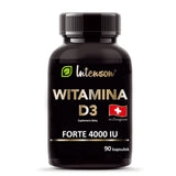 Vitamin D3 4000 IU, dietary supplement, 90 capsules